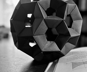 Origami Buckyball: A Modular Geometric Marvel